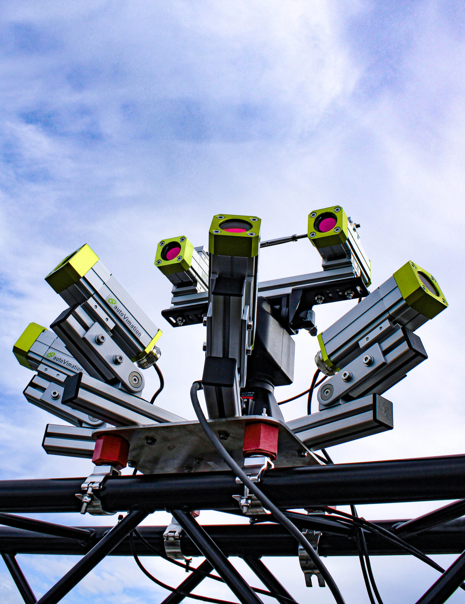 BirdRecorder camera system at the wind energy test field